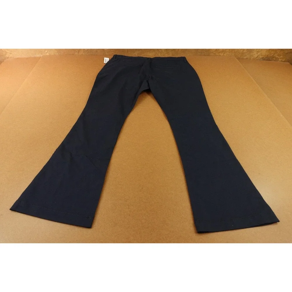 Old Navy Girls Size 20 Plus Blue School Uniform Boot-Cut Chino Pants NWT